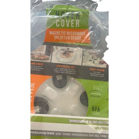 Hover Cover Magnetic Microwave Cover - Picture 4 of 12